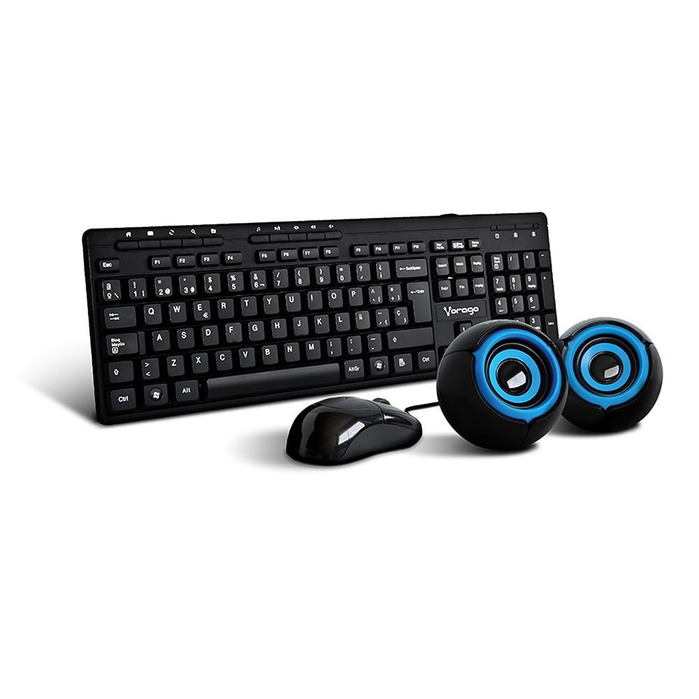 [Kms-104] Kit de Teclado y Mouse VORAGO Kms-104