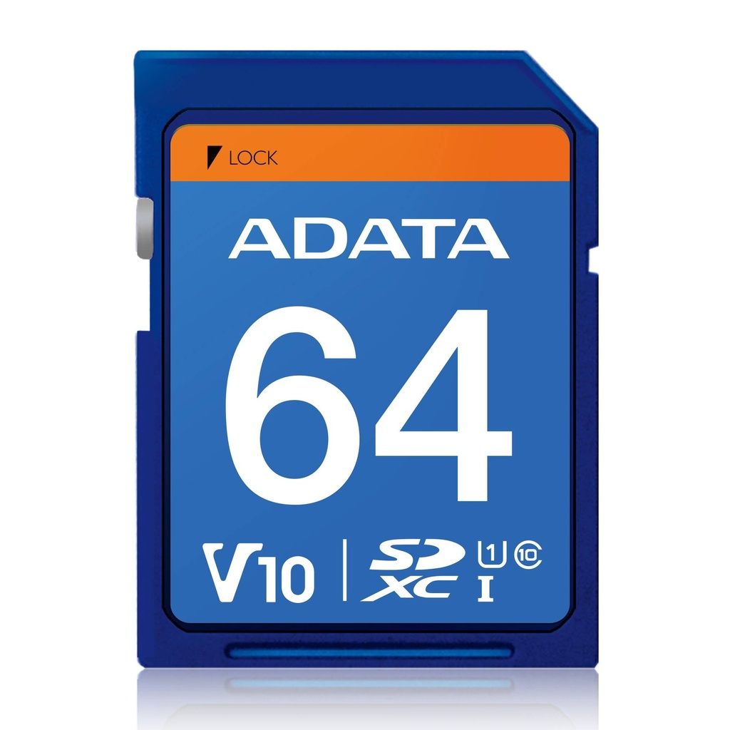 [ASDX64GUICL10-R] Memoria SD (SDXC) 64GB ADATA PREMIER V10