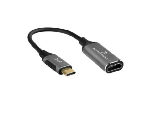 [PC-101260] Adaptador USB C a HDMI 4K PERFECT CHOICE PC-101260
