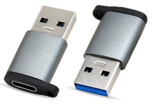 [6000342] Adaptador USB V3.0 Tipo A Macho,  a Tipo C He BROBOTIX 6000342
