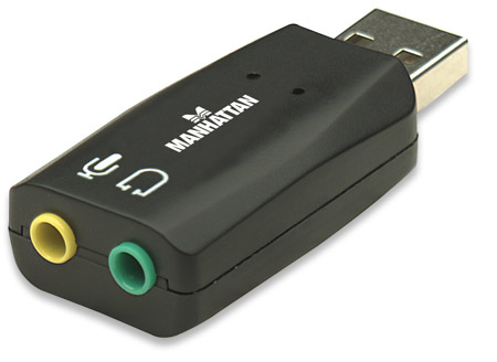 [150859] Adaptador de Audio MANHATTAN 150859