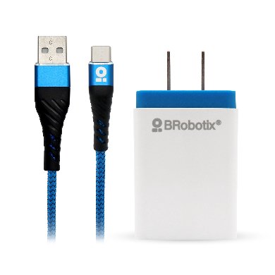 [963332] CARGADOR BROBOTIX USB C/CABLE TIPO C CARGA RÁPIDA 963332