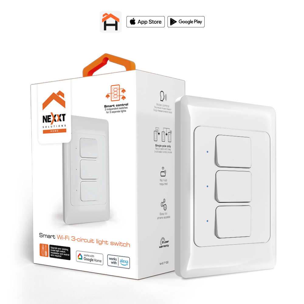 [NHE-T100] Interruptor Nexxt Solutions Home NHE-T100