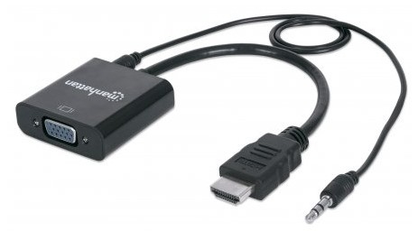 [151559] Convertidor  HDMI a VGA MANHATTAN 151559