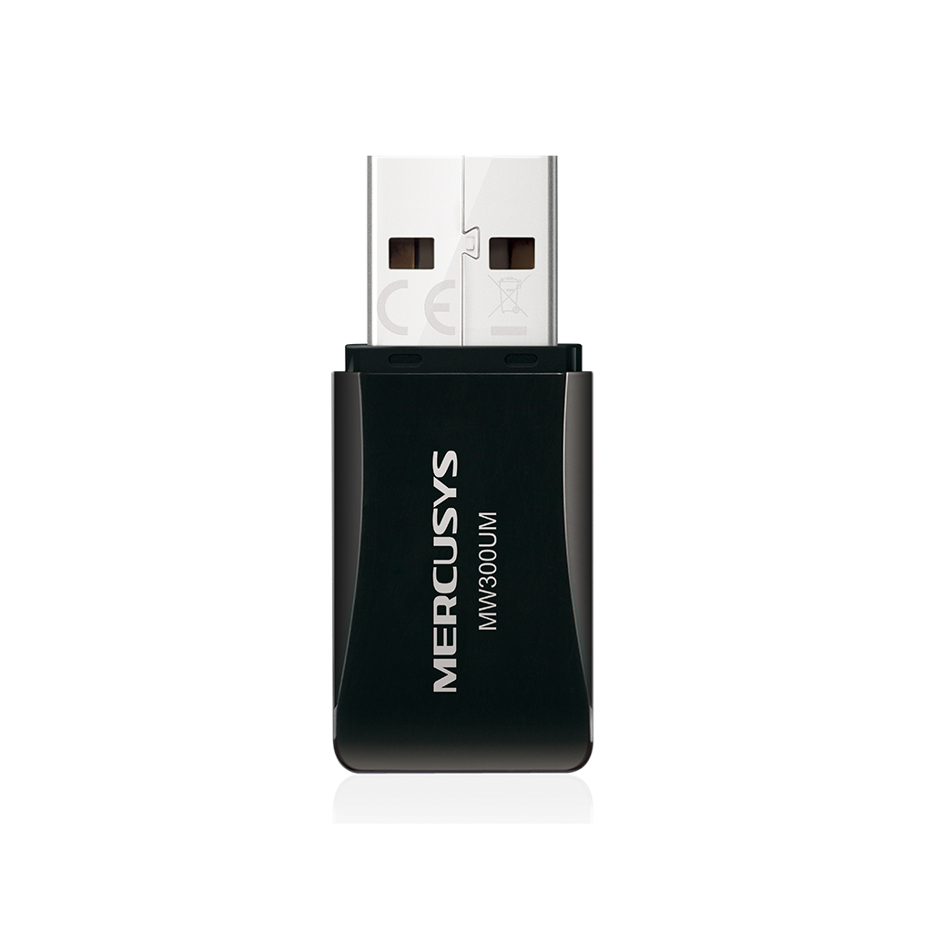 [MW300UM] Adadptador Mini USB 2.0 MERCUSYS MW300UM