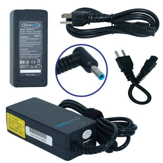 [OTAC-E74] Adaptador para Computadora Portátil OVALTECH 19.5V/2.31AH