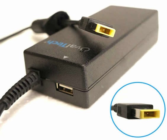 [OTAC-E77] Adaptador para Computadora Portátil OVALTECH 20V/4.62AH C/Blister + USB