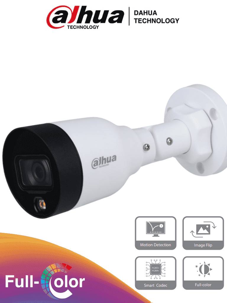 [IPC-HFW1239S1-LED-S4] Cámara Bala  Dahua Technology IPC-HFW1239S1-LED-S4