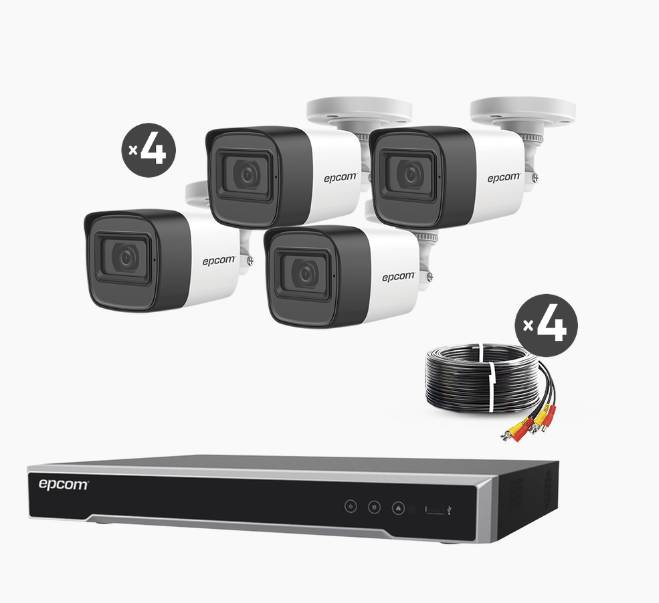 [B50-KIT-MIC] Kit de videovigilancia HIKVISION B50-KIT-MIC