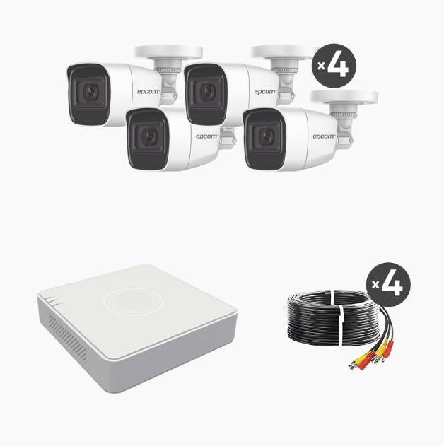 [B8-KIT-MIC] Kit de videovigilancia HIKVISION B8-KIT-MIC