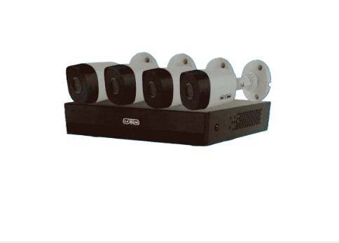 [SUA-KIT/XVR1E04-I/4-B10P-0280B] Kit de videovigilancia  SAXXON SUA-KIT/XVR1E04-I/4-B10P-0280B