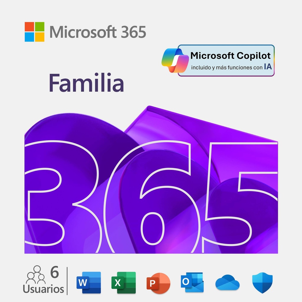 [EP2-32295] OFFICE 365 FAMILIA MICROSOFT ESD