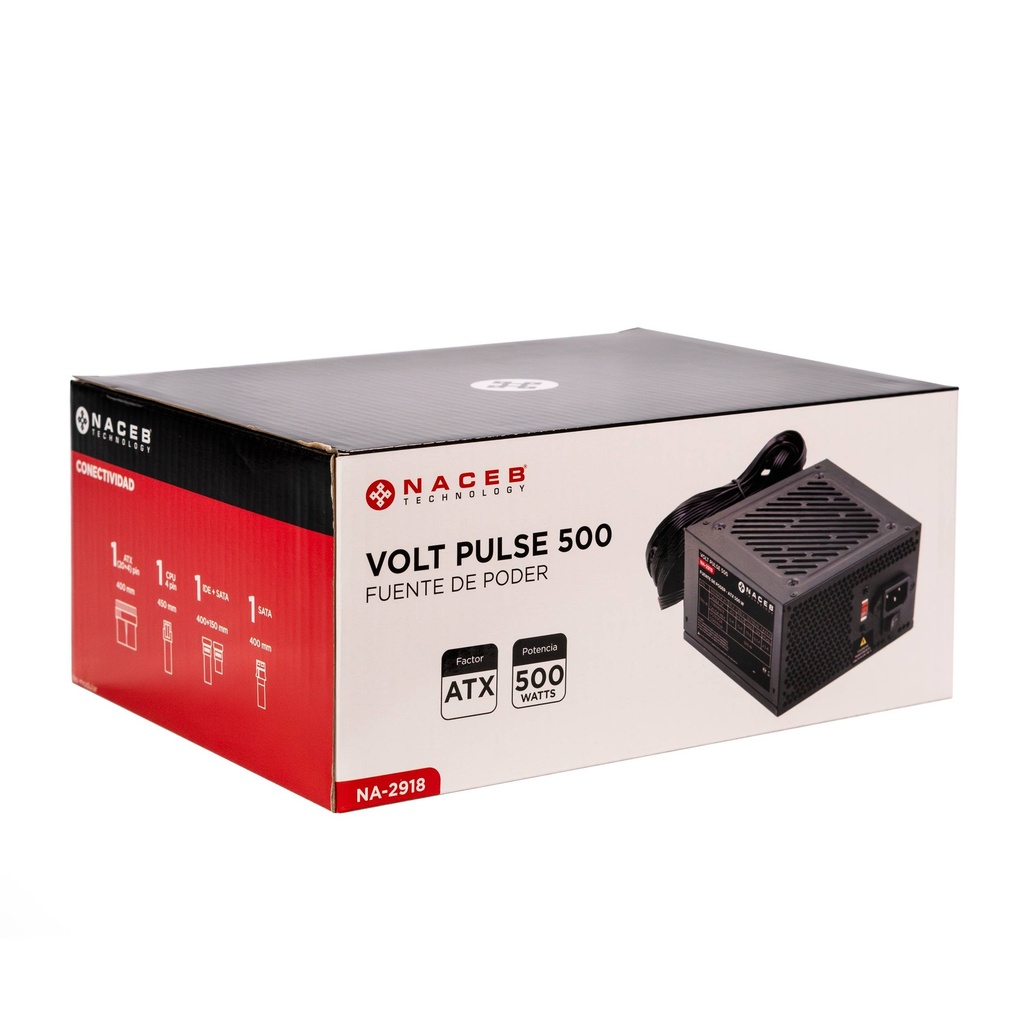 Fuente de poder Naceb Technology NA-2918
