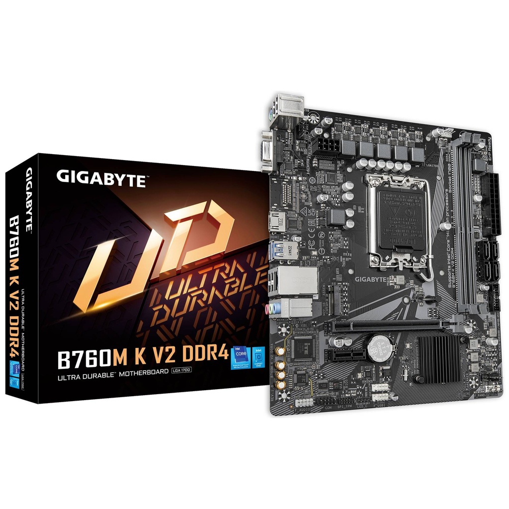 [B760M K V2 DDR4] Motherboards GIGABYTE B760M K V2 DDR4